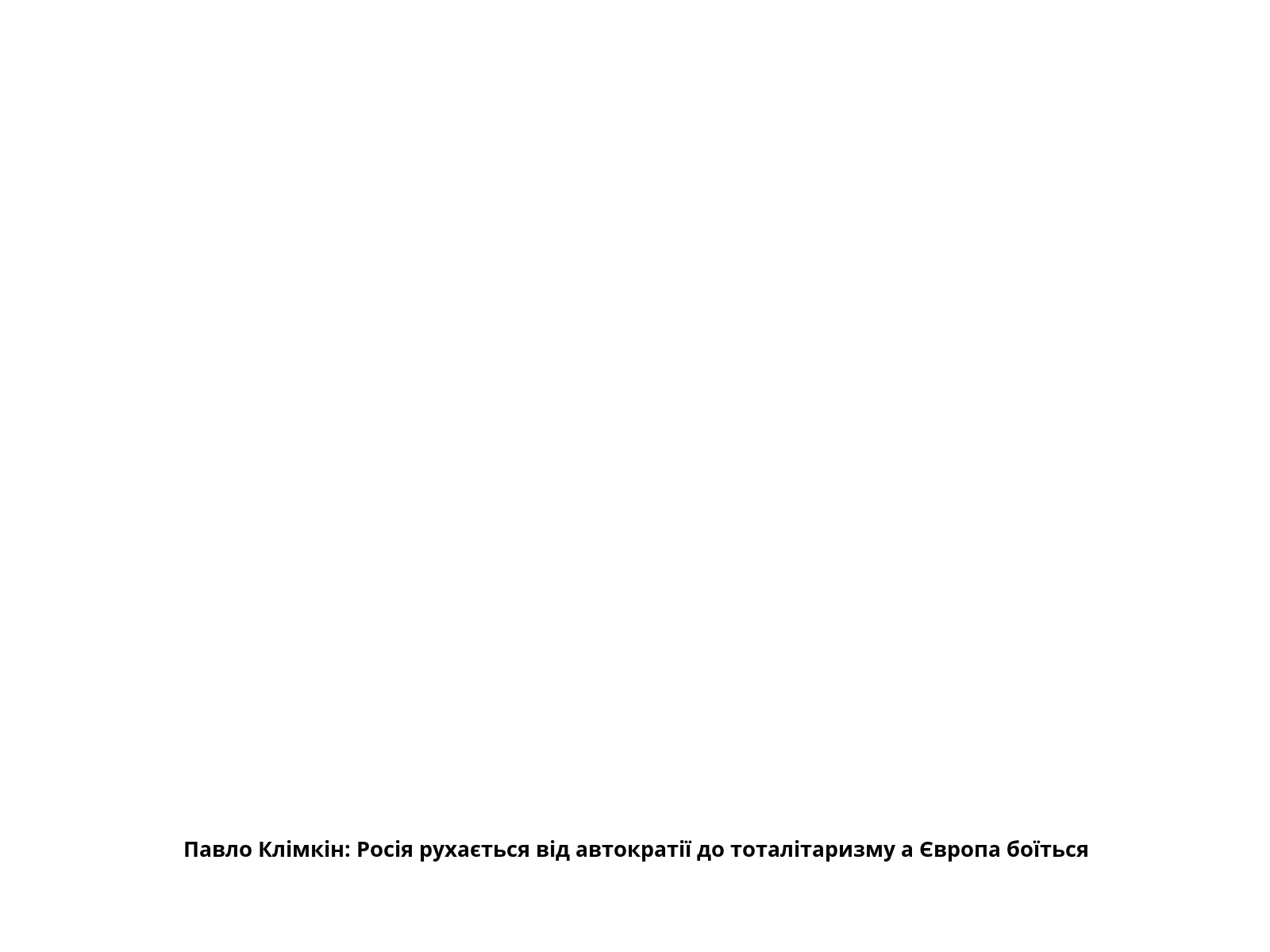 Павло Клімкін: Росія рухається від автократії до тоталітаризму а Європа боїться